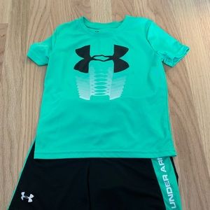 Under armour short set